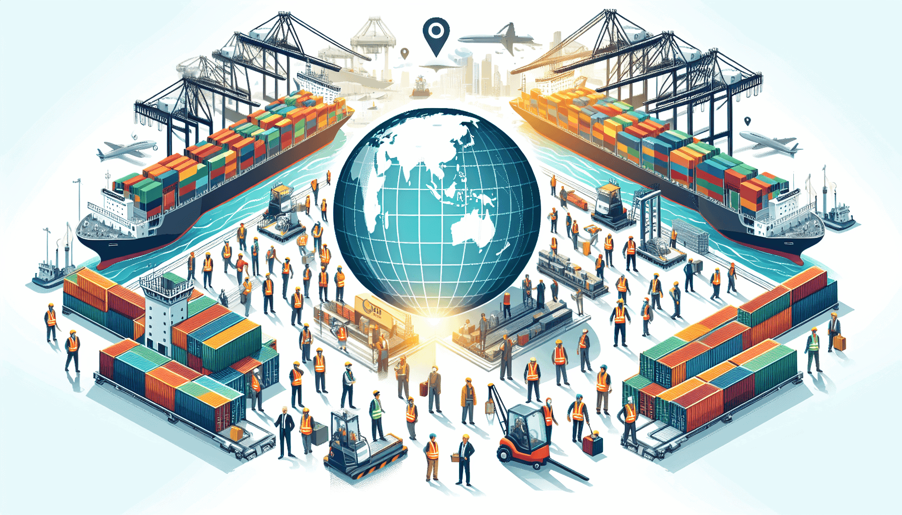 Photo - Le rôle des INCOTERMs dans la logistique internationale - Export de matériel et mobilier de bureau Afrique et Outre mer  - Arial Diffusion